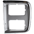 1985 Chevrolet G20 Beauville - Driver Side Headlight Door, Chrome