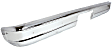Step Bumper, Chrome Face Bar Only; With pad provision Without mounting bracket(s)