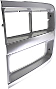 Driver Side Headlight Door, Chrome and silver