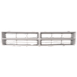 Grille Assembly, Painted Silver
