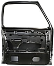 Front, Driver Side Door Shell, With Holes For Door Handle and Key