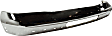 Front Bumper, Chrome, Without Mounting Brackets, With Molding Holes