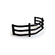 74801-01A Bed Extender - Powdercoated Black, Aluminum, Direct Fit, Sold individually