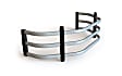 74803-00A Bed Extender - Powdercoated Silver, Aluminum, Direct Fit, Sold individually