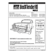 74813-01A Bed Extender - Powdercoated Black, Aluminum, Direct Fit, Sold individually