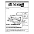 74815-01A Bed Extender - Powdercoated Black, Aluminum, Direct Fit, Sold individually