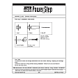75125-01A PowerStep Series Running Boards, Powdercoated Black Powered Aluminum Set of 2