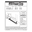 75141-01A PowerStep Series Running Boards, Powdercoated Black Powered Aluminum Set of 2