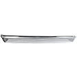 Rear Bumper, Chrome, Without Mounting Brackets, Without Molding Holes