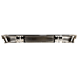 Rear Bumper, Chrome, Without Mounting Brackets, Without Molding Holes