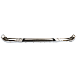 Rear Bumper, Chrome, Without Mounting Brackets, Without Molding Holes