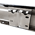 Rear Bumper, Chrome, Without Mounting Brackets, Without Molding Holes