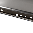 Rear Bumper, Chrome, Without Mounting Brackets, Without Molding Holes