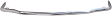 1966 Ford Mustang Base - Front Bumper, Chrome