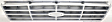 Grille Assembly, Silver Shell with Black Insert