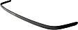 Front, Driver or Passenger Side Bumper Trim, Textured Black