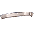 Front Bumper, Chrome, With Molding Holes, With Impact Strip Holes, Without Mounting Brackets
