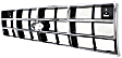 Grille Assembly, Chrome Shell with Painted Silver Insert