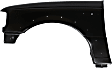 Front, Driver Side Fender, With Wheel Opening Molding Holes