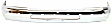 1993-1997 Ford Ranger - Front Bumper, Chrome, With Molding Holes, Without Mounting Brackets