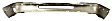 1993-1997 Ford Ranger - Front Bumper, Chrome, With Molding Holes, Without Mounting Brackets