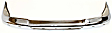 1993-1997 Ford Ranger - Front Bumper, Chrome, With Molding Holes, Without Mounting Brackets