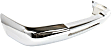 Front Bumper, Chrome, Without Mounting Brackets, Without Molding Holes