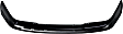 Front Bumper, Painted Black, With Molding Holes, Without Mounting Brackets