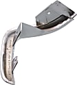 Driver Side Grille Assembly, Chrome, Grille Extension