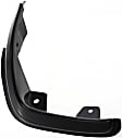 Passenger Side Grille Assembly, Painted Black, Grille Extension