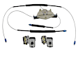 V10-6212 Front, Driver Side Window Regulator Kit - Replaces OE Number 1JM-898-461 B