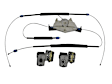 V10-6213 Front, Passenger Side Window Regulator Kit - Replaces OE Number 1JM-898-462 B