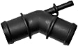 V10-8193 Engine Coolant Pipe Adapter, Coolant Distribution Pipe at Upper Radiator Hose - Replaces OE Number 1J0-121-087 B