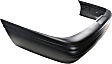 Rear Primed Bumper Cover, Sedan, Except Sho Model, Without Parking Aid Sensor Holes