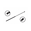 86182 Driver or Passenger Side Hood Lift Support