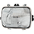 1996-2002 Chevrolet Express 2500 - Driver or Passenger Side Halogen Headlight, With bulb(s), Clear Lens, Sealed Beam Type, with 7 x 6 Inches, OE Replacement