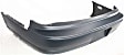 Rear Primed Bumper Cover, Coupe/Sedan