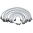 924-1441 ThunderCore PRO Series Spark Plug Wire, Set