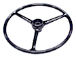 927417 Steering Wheel - Gloss Black, Direct Fit, Sold Individually