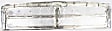 Grille Assembly, Chrome Shell with Painted Silver Insert
