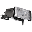 Passenger Side Headlight, with Bulb, Halogen, without Corner Light