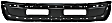 Front Bumper, Painted Black, Without Mounting Brackets, Base Model