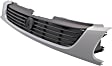 Grille Assembly, Gray Shell with Black Insert