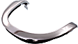 Passenger Side Grille Assembly, Chrome, Grille Extension