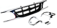1997 Ford Explorer Eddie Bauer - Grille, Chrome Shell with Silver Gray Insert