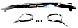 1997 Ford Explorer Eddie Bauer - Grille, Chrome Shell with Silver Gray Insert