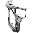 1999 Acura Integra - Radiator Support Assembly, 4 Cyl 1.8L, For Models With Stow & Go Seat; 119.3 in. Wheelbase