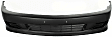 Front Primed Bumper Cover, Sedan, Without Fog Light Holes