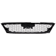 Grille Assembly, Textured Gray Shell and Insert