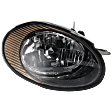 Passenger Side Headlight, with Bulb, Halogen, Clear Lens